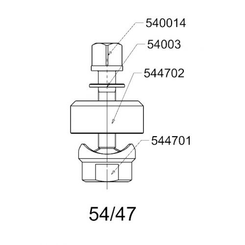 PG36 PERFORADOR REDONDO MECANICO 47MM